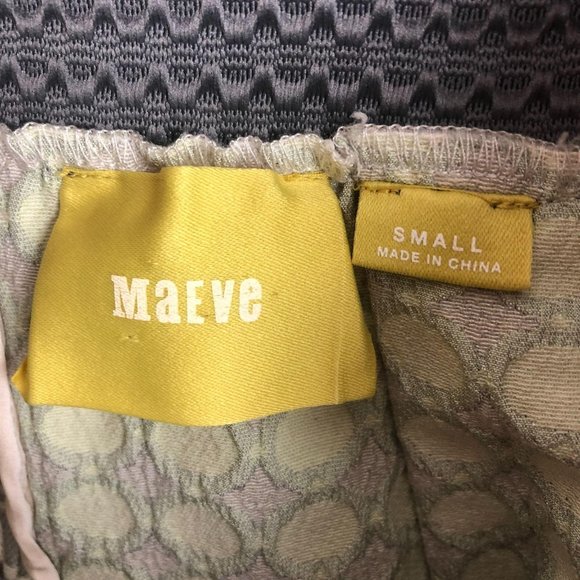 Anthropologie Maeve Seren Jacquard Skirt Sz S - Picture 5 of 6